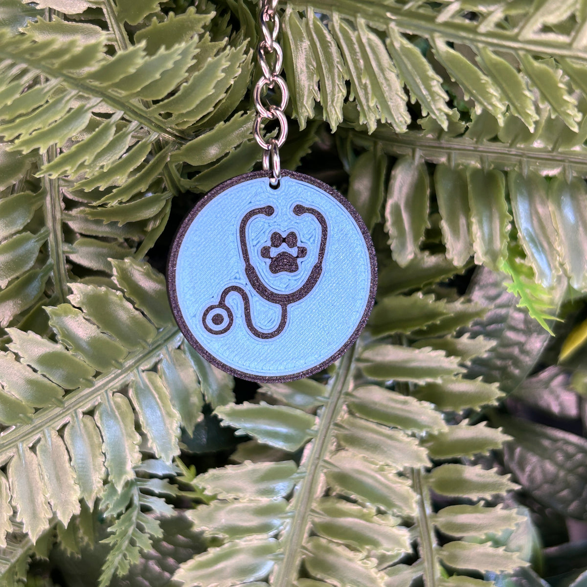QuackTag - Blue Vet NFC Keyring