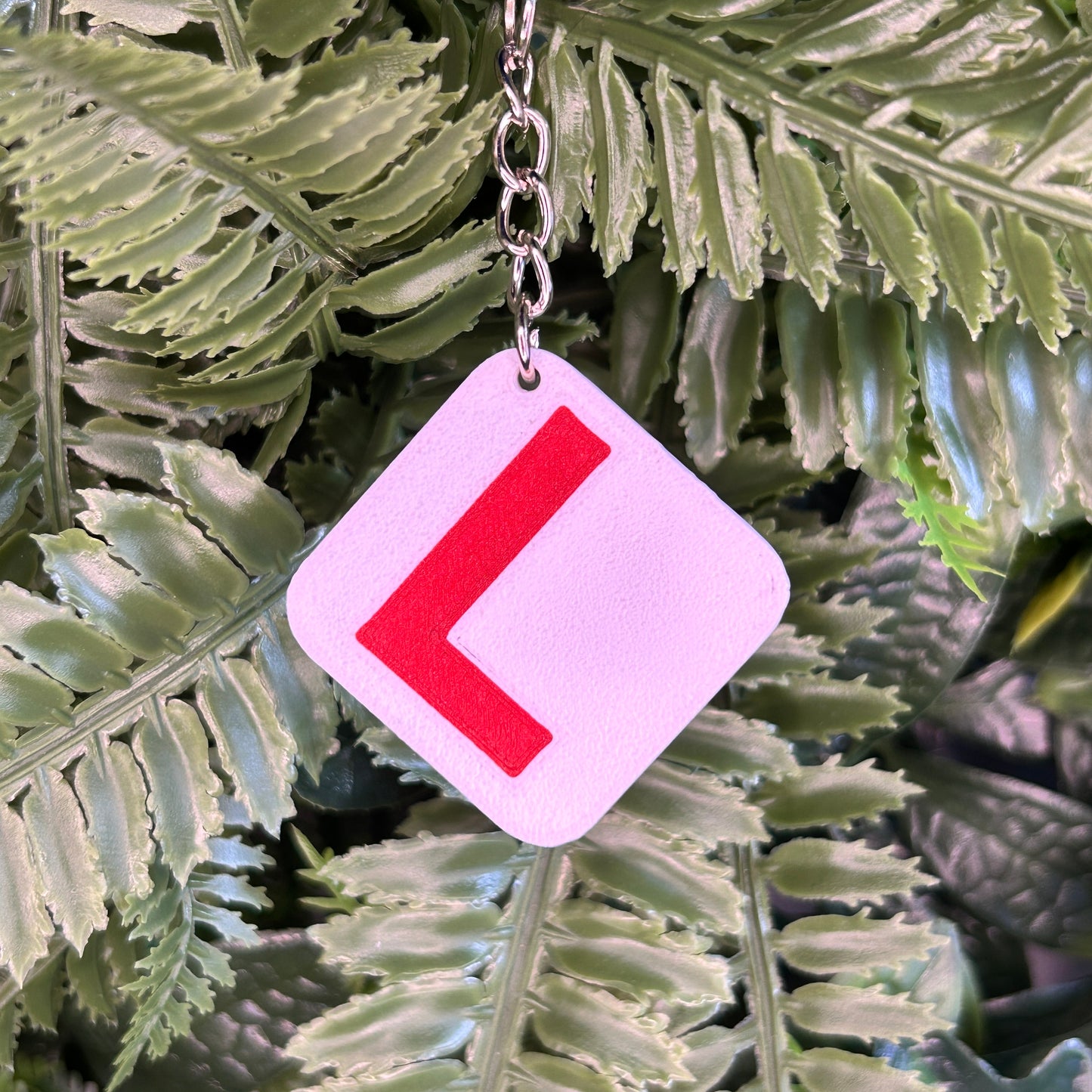 QuackTag - L Plate NFC Keyring