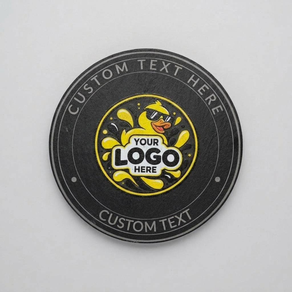 Custom Logo & Engraving Slate Coaster