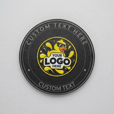 Custom Logo & Engraving Slate Coaster