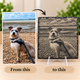 Custom Engraved Square Pet Slate