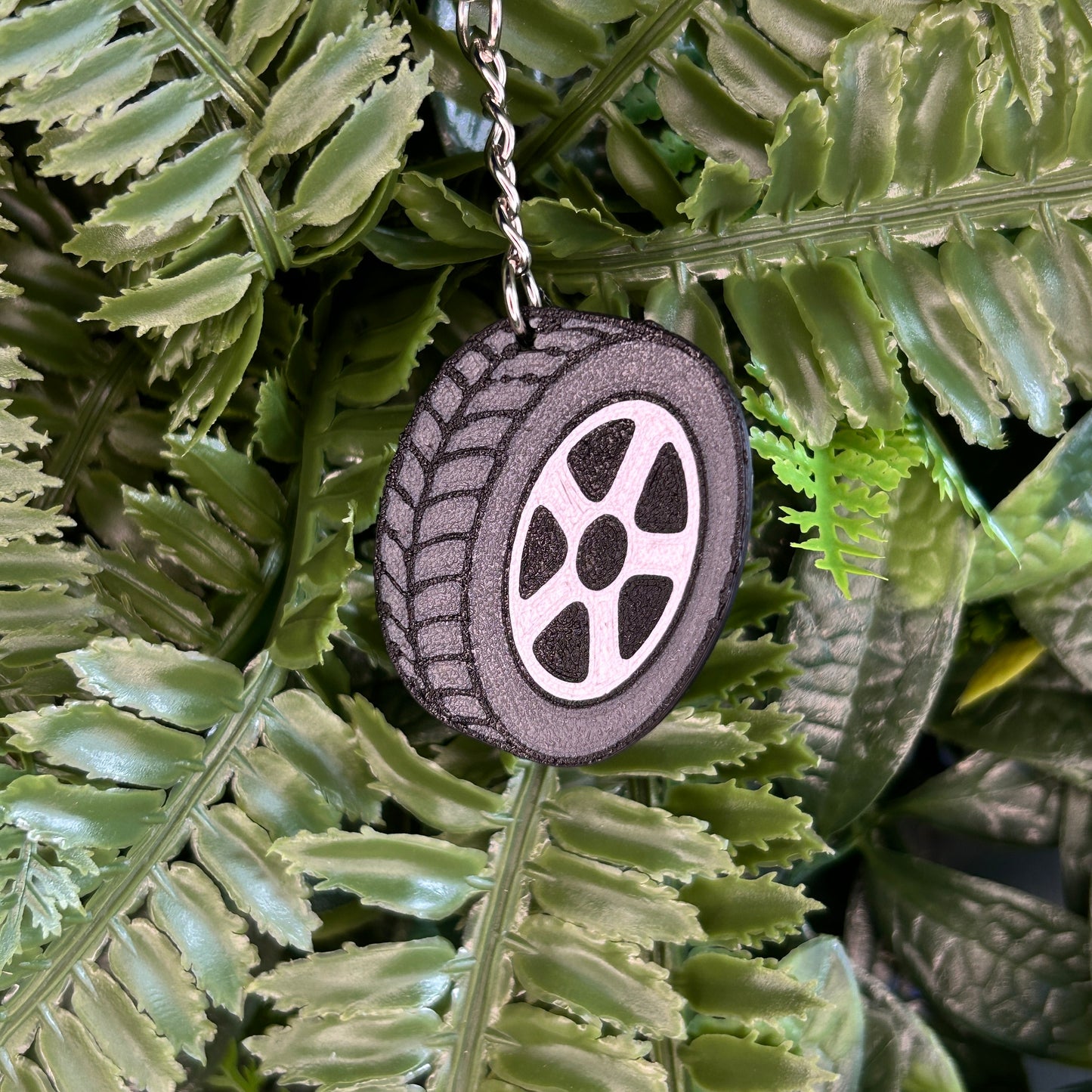 QuackTag - Tyre NFC Keyring
