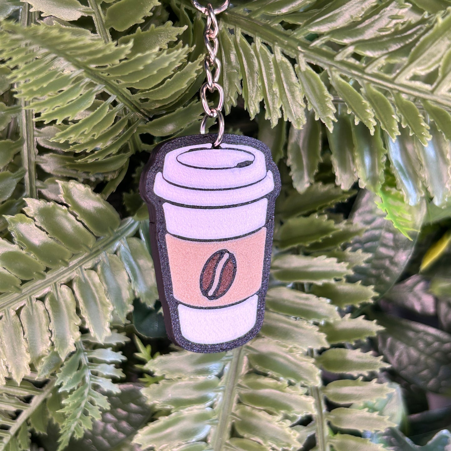 QuackTag - Coffee Cup NFC Keyring