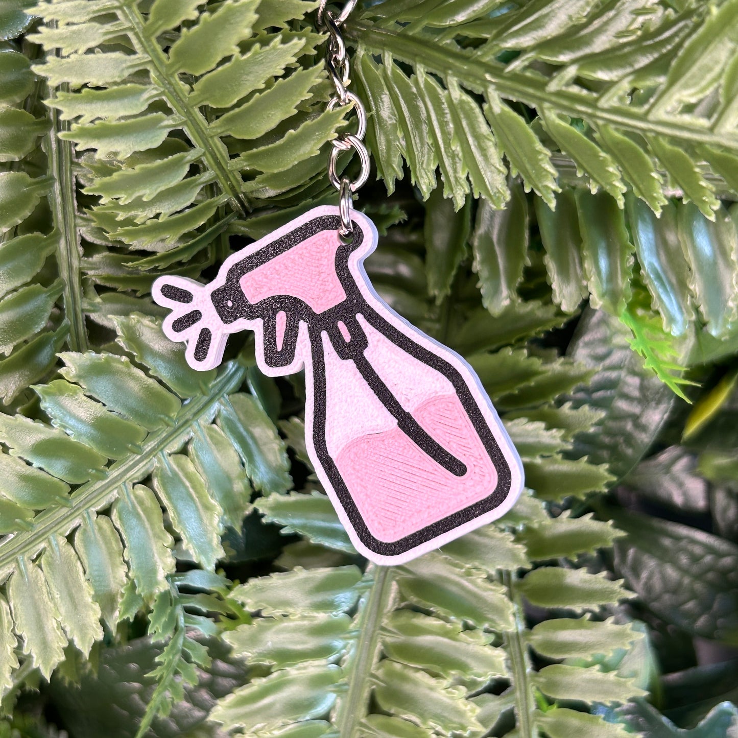 QuackTag - Spray Bottle NFC Keyring