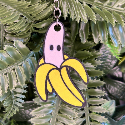QuackTag - Banana Split NFC Keyring