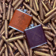 Custom Engraved Leather Hip Flask