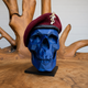 Beret Holder Skull with Stand